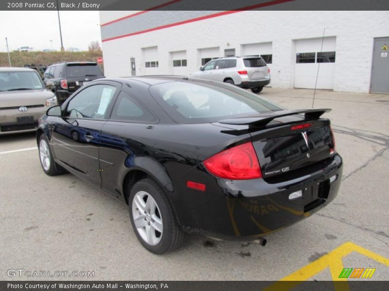 Black / Ebony 2008 Pontiac G5
