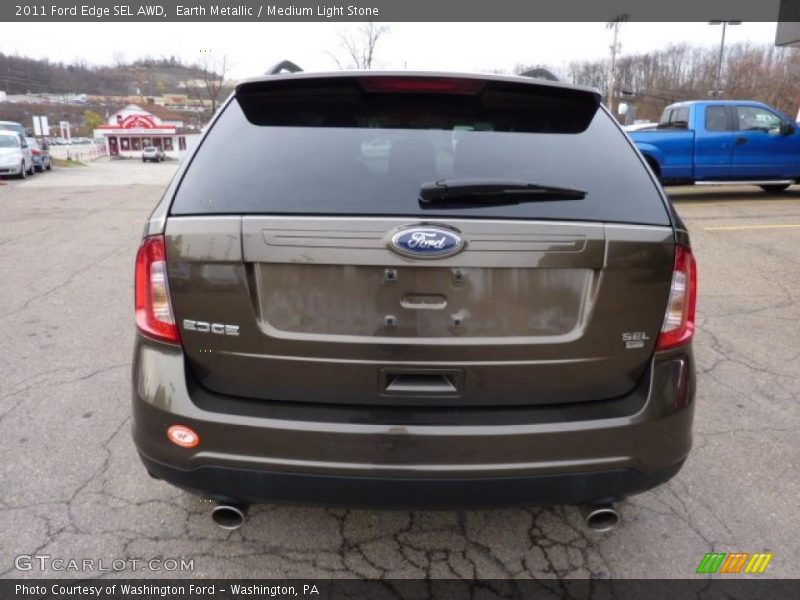 Earth Metallic / Medium Light Stone 2011 Ford Edge SEL AWD