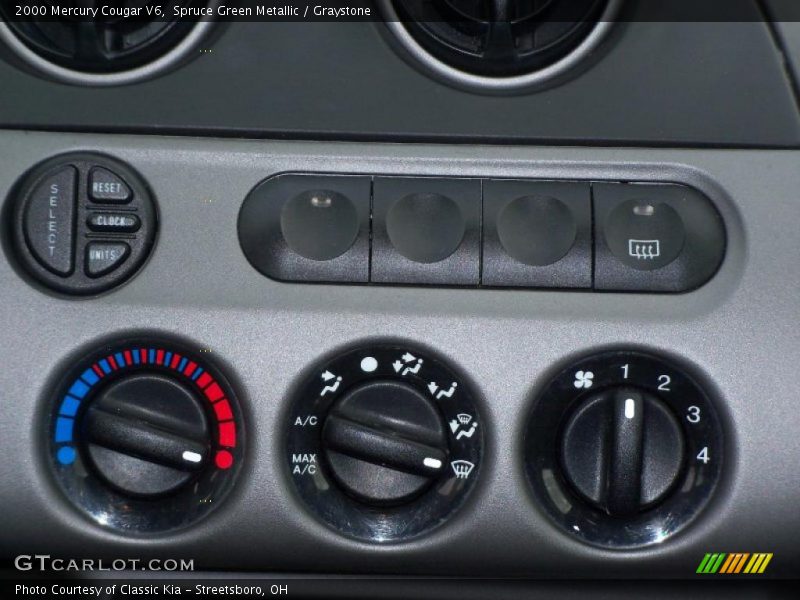 Controls of 2000 Cougar V6