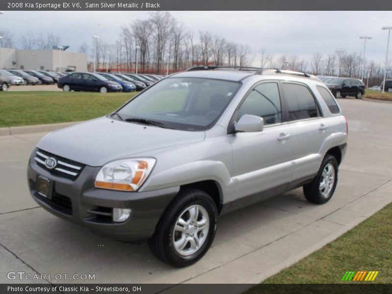  2008 Sportage EX V6 Satin Silver Metallic