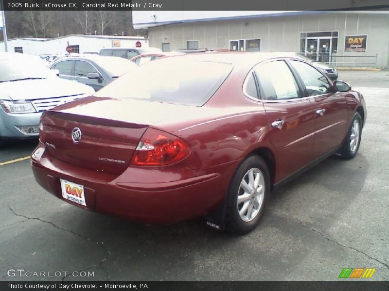 Cardinal Red Metallic / Gray 2005 Buick LaCrosse CX