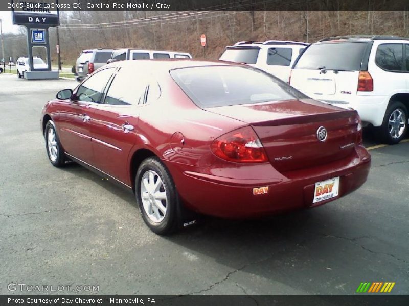 Cardinal Red Metallic / Gray 2005 Buick LaCrosse CX