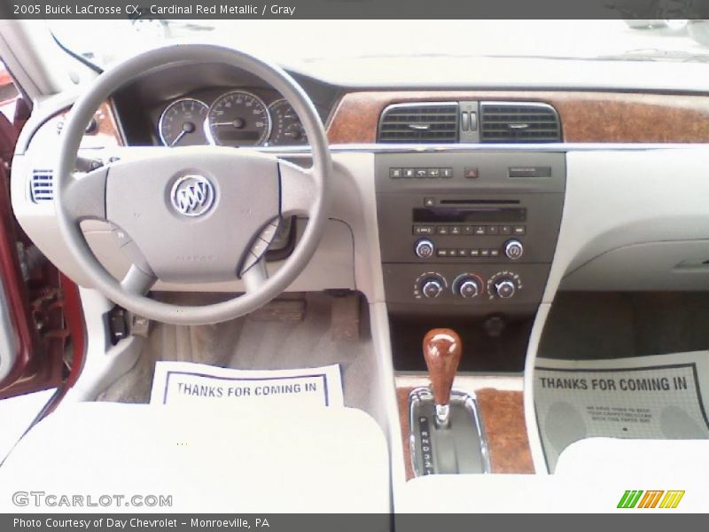 Cardinal Red Metallic / Gray 2005 Buick LaCrosse CX