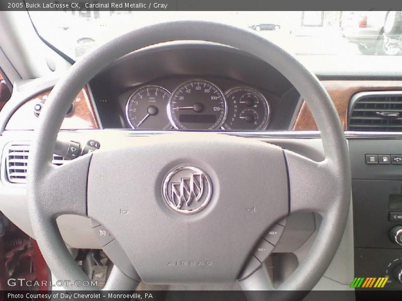 Cardinal Red Metallic / Gray 2005 Buick LaCrosse CX
