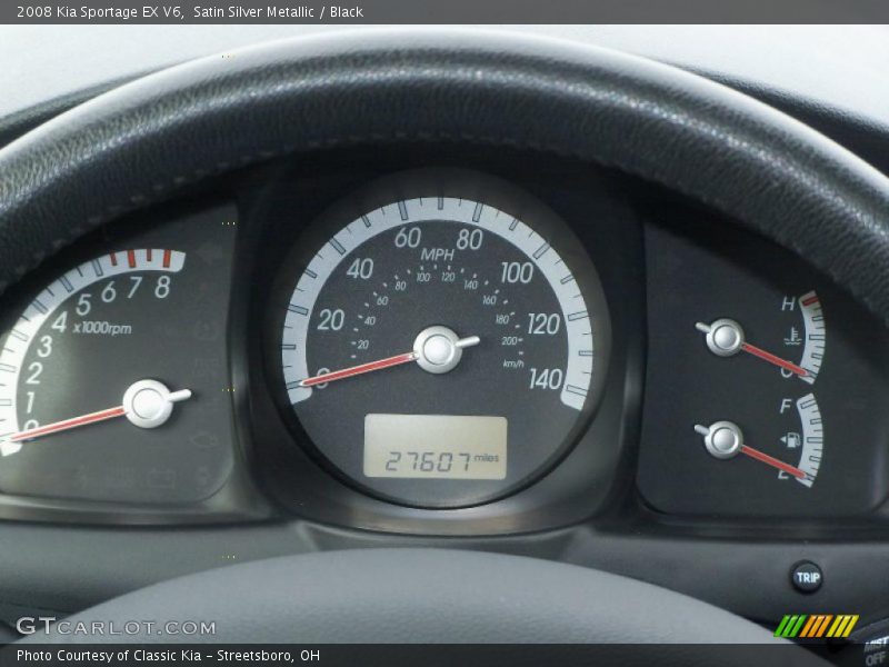  2008 Sportage EX V6 EX V6 Gauges