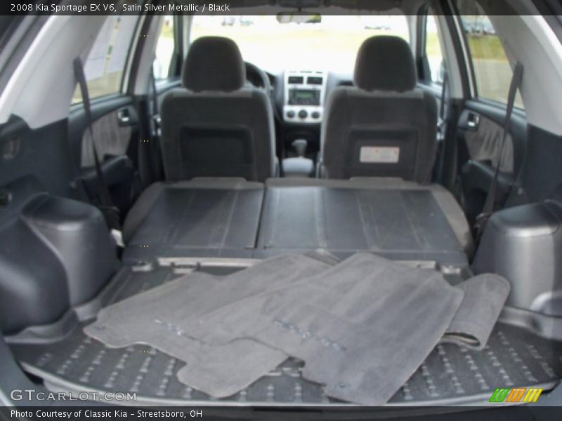 Satin Silver Metallic / Black 2008 Kia Sportage EX V6