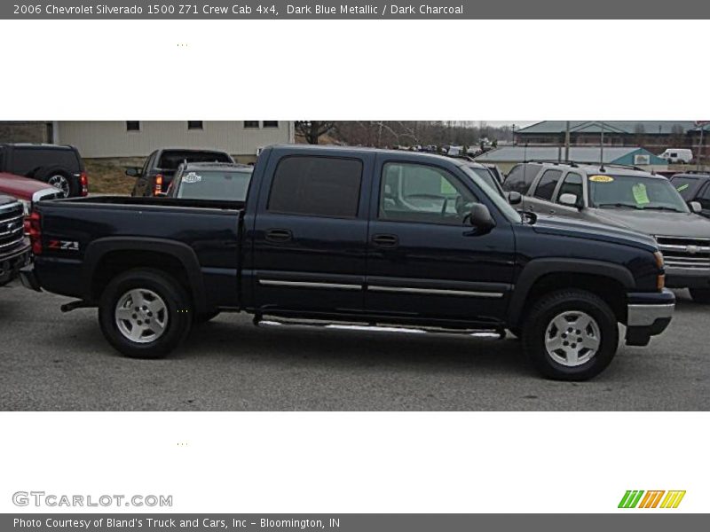Dark Blue Metallic / Dark Charcoal 2006 Chevrolet Silverado 1500 Z71 Crew Cab 4x4