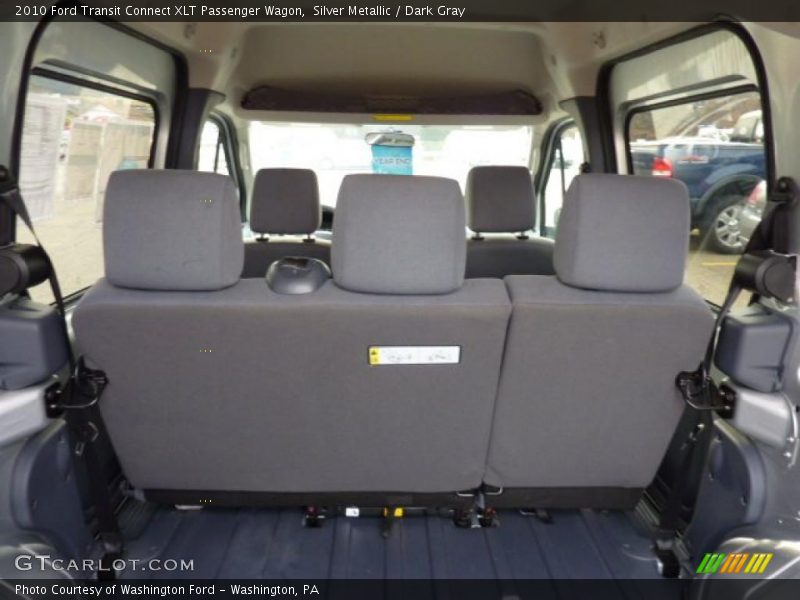  2010 Transit Connect XLT Passenger Wagon Dark Gray Interior