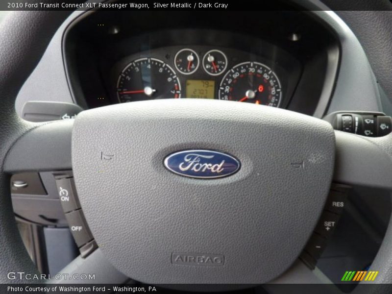 Silver Metallic / Dark Gray 2010 Ford Transit Connect XLT Passenger Wagon
