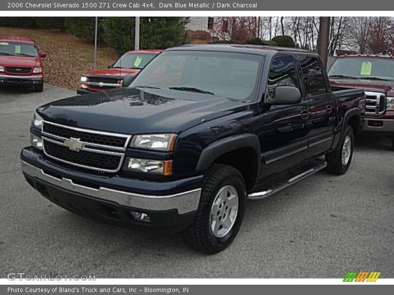 Dark Blue Metallic / Dark Charcoal 2006 Chevrolet Silverado 1500 Z71 Crew Cab 4x4