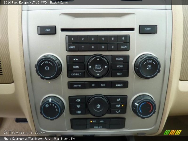 Black / Camel 2010 Ford Escape XLT V6 4WD