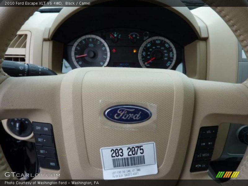 Black / Camel 2010 Ford Escape XLT V6 4WD