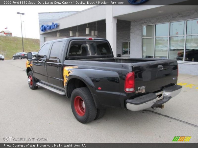Black / Medium Parchment 2000 Ford F350 Super Duty Lariat Crew Cab 4x4 Dually