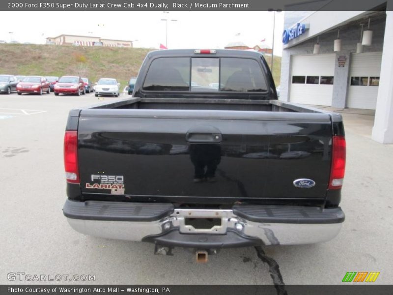 Black / Medium Parchment 2000 Ford F350 Super Duty Lariat Crew Cab 4x4 Dually