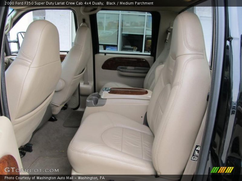 Black / Medium Parchment 2000 Ford F350 Super Duty Lariat Crew Cab 4x4 Dually