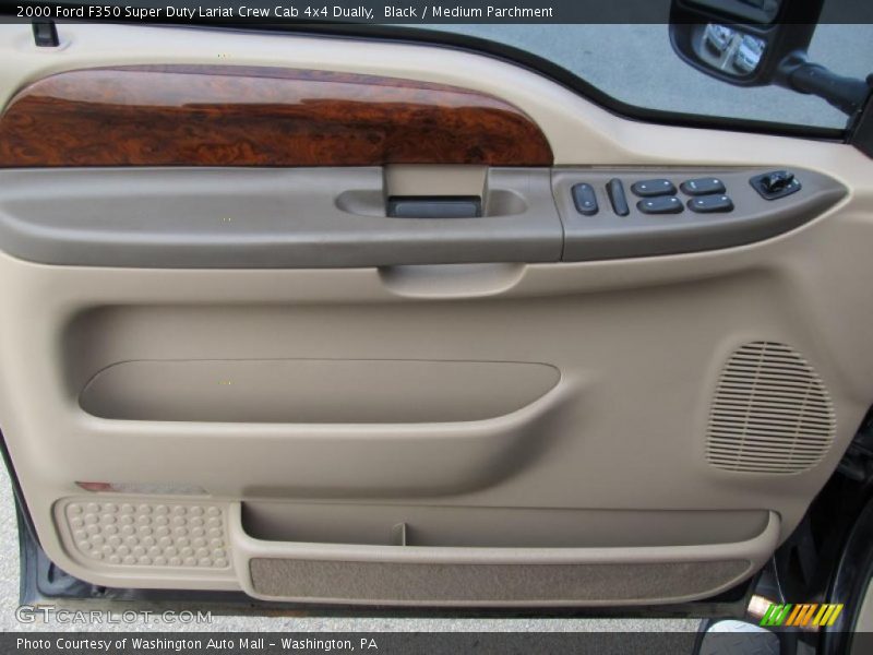 Black / Medium Parchment 2000 Ford F350 Super Duty Lariat Crew Cab 4x4 Dually