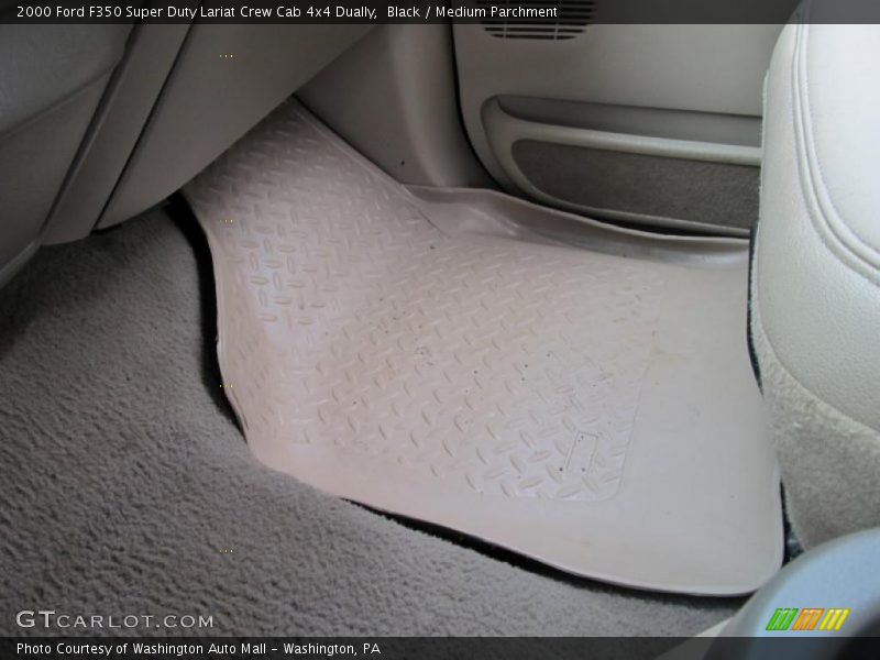 Black / Medium Parchment 2000 Ford F350 Super Duty Lariat Crew Cab 4x4 Dually