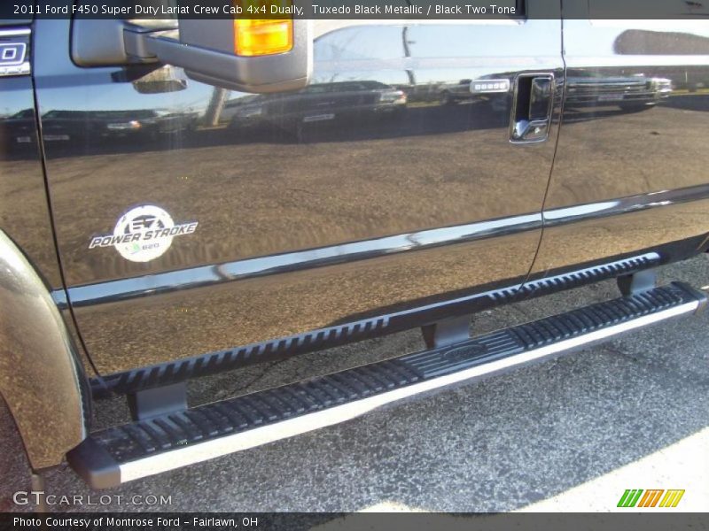 Tuxedo Black Metallic / Black Two Tone 2011 Ford F450 Super Duty Lariat Crew Cab 4x4 Dually