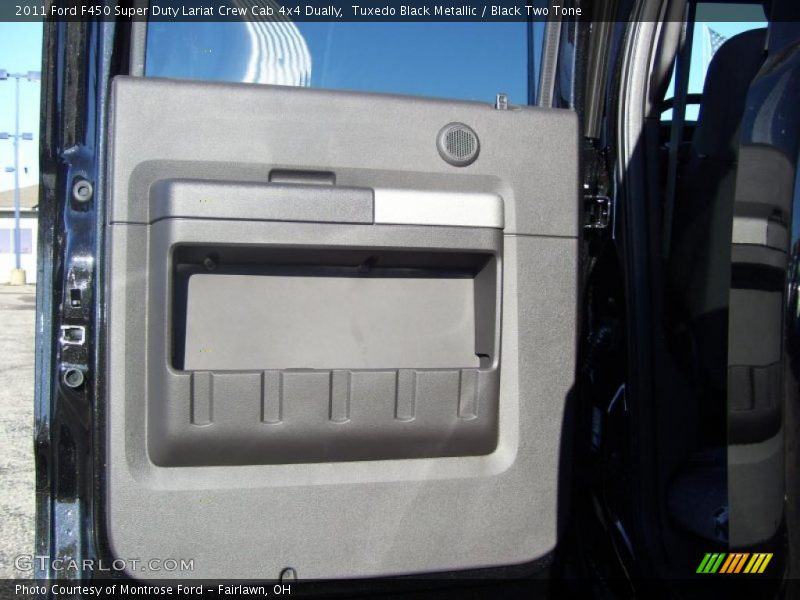 Tuxedo Black Metallic / Black Two Tone 2011 Ford F450 Super Duty Lariat Crew Cab 4x4 Dually