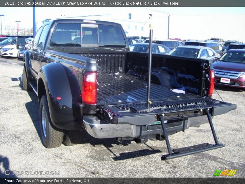 Tuxedo Black Metallic / Black Two Tone 2011 Ford F450 Super Duty Lariat Crew Cab 4x4 Dually