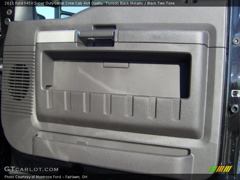 Tuxedo Black Metallic / Black Two Tone 2011 Ford F450 Super Duty Lariat Crew Cab 4x4 Dually