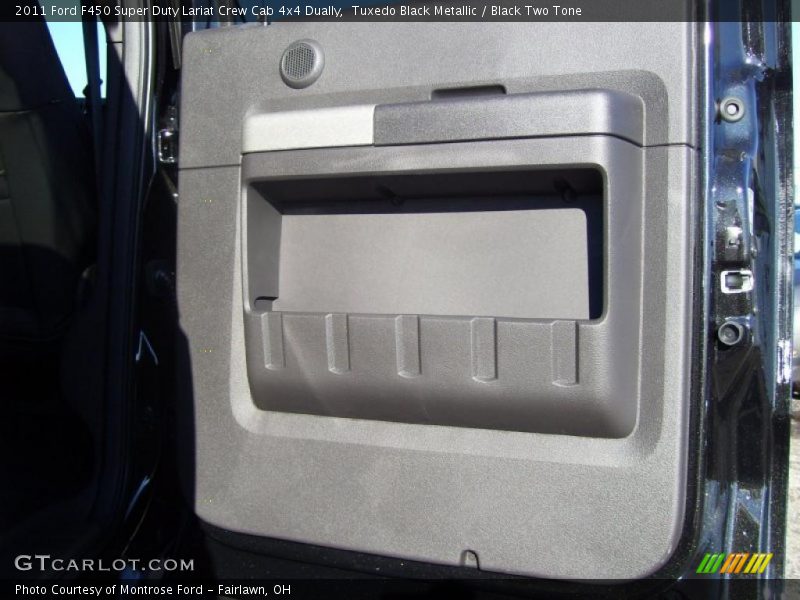 Tuxedo Black Metallic / Black Two Tone 2011 Ford F450 Super Duty Lariat Crew Cab 4x4 Dually