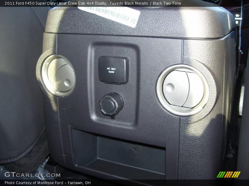 Tuxedo Black Metallic / Black Two Tone 2011 Ford F450 Super Duty Lariat Crew Cab 4x4 Dually