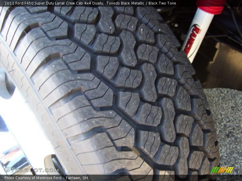 Tuxedo Black Metallic / Black Two Tone 2011 Ford F450 Super Duty Lariat Crew Cab 4x4 Dually