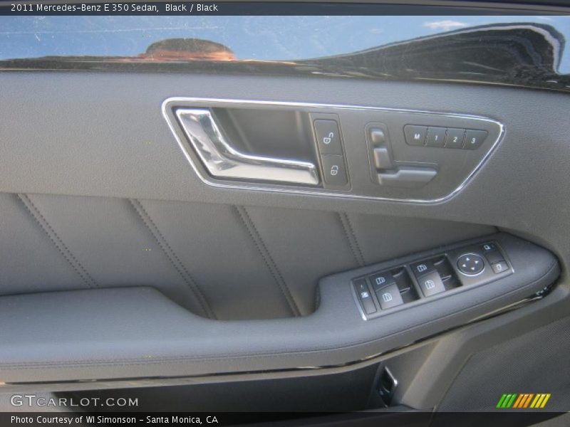 Black / Black 2011 Mercedes-Benz E 350 Sedan