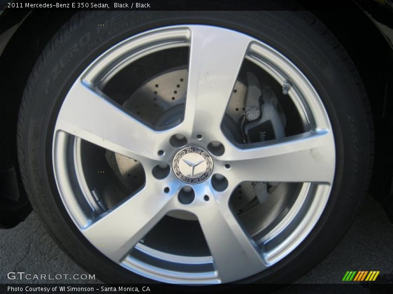 Black / Black 2011 Mercedes-Benz E 350 Sedan