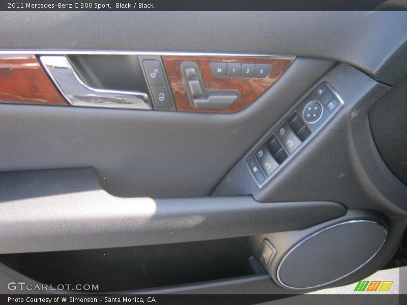 Black / Black 2011 Mercedes-Benz C 300 Sport