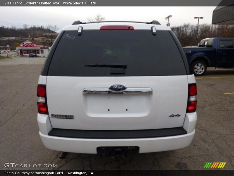 White Suede / Black 2010 Ford Explorer Limited 4x4