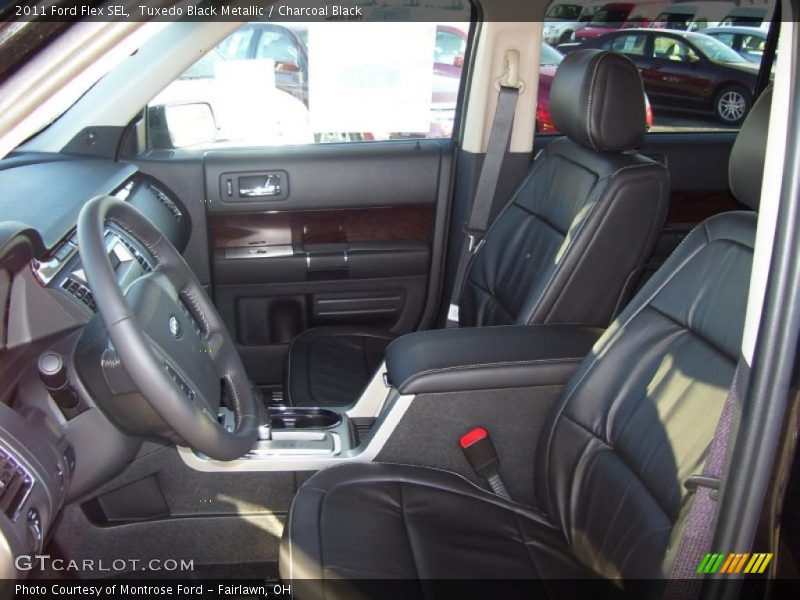 Tuxedo Black Metallic / Charcoal Black 2011 Ford Flex SEL