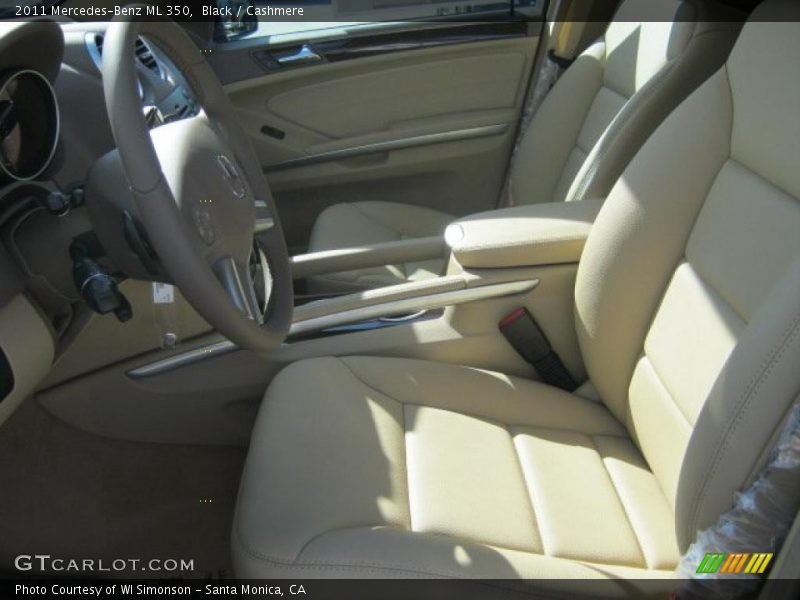 Black / Cashmere 2011 Mercedes-Benz ML 350