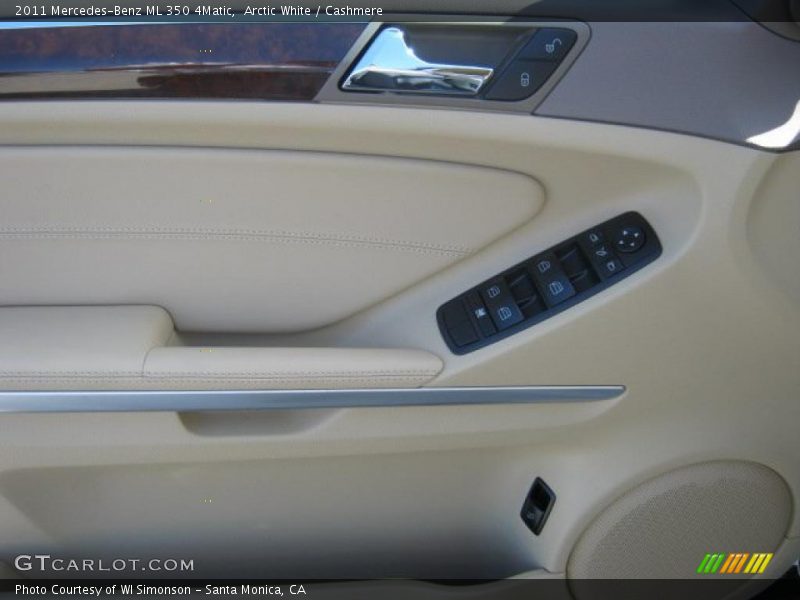 Arctic White / Cashmere 2011 Mercedes-Benz ML 350 4Matic