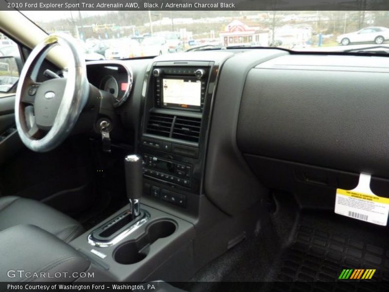 Dashboard of 2010 Explorer Sport Trac Adrenalin AWD