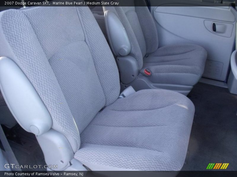 Marine Blue Pearl / Medium Slate Gray 2007 Dodge Caravan SXT
