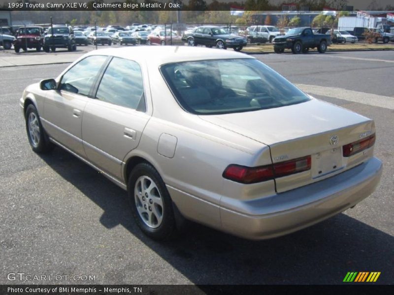 Cashmere Beige Metallic / Oak 1999 Toyota Camry XLE V6