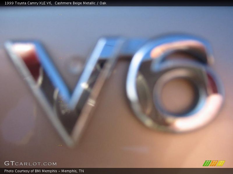 Cashmere Beige Metallic / Oak 1999 Toyota Camry XLE V6