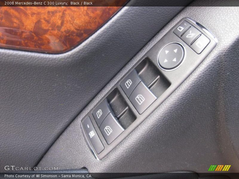 Black / Black 2008 Mercedes-Benz C 300 Luxury