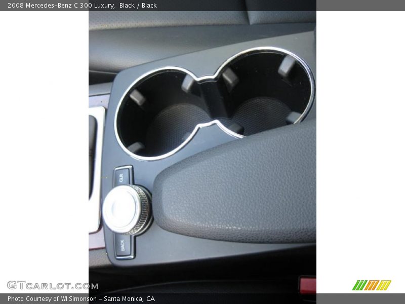 Black / Black 2008 Mercedes-Benz C 300 Luxury