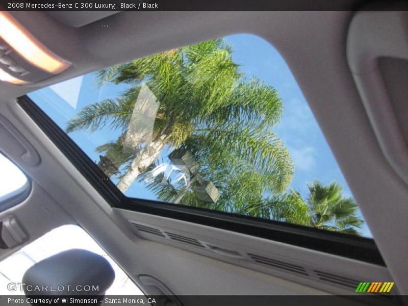Black / Black 2008 Mercedes-Benz C 300 Luxury