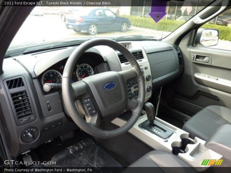 Tuxedo Black Metallic / Charcoal Black 2011 Ford Escape XLT
