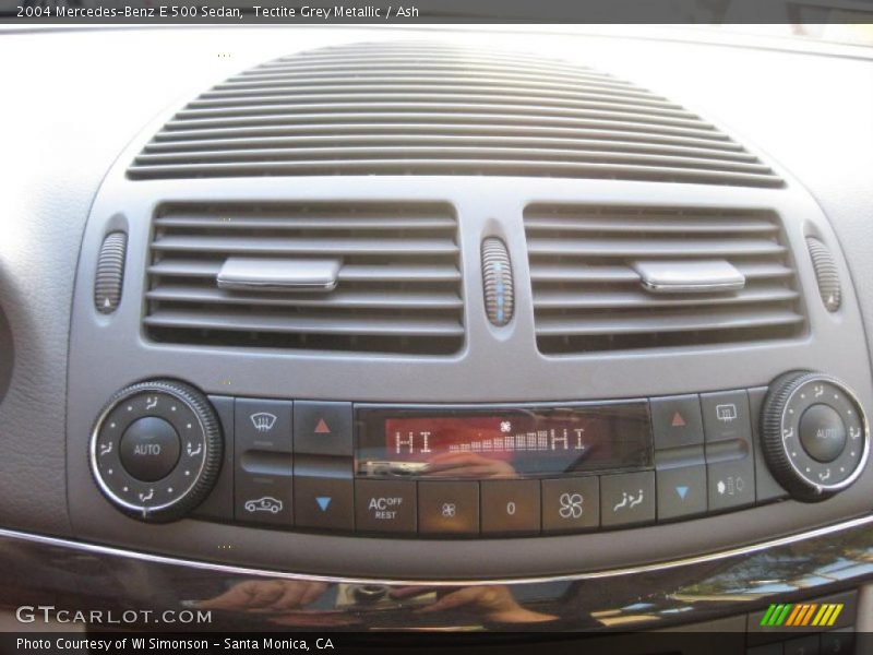 Tectite Grey Metallic / Ash 2004 Mercedes-Benz E 500 Sedan