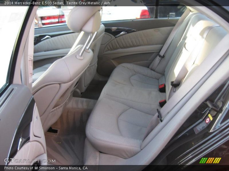 Tectite Grey Metallic / Ash 2004 Mercedes-Benz E 500 Sedan