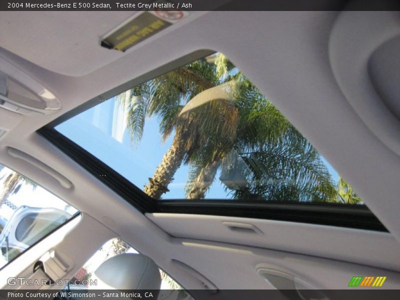 Tectite Grey Metallic / Ash 2004 Mercedes-Benz E 500 Sedan
