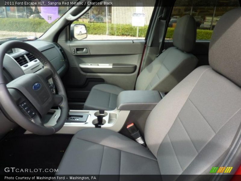 Sangria Red Metallic / Charcoal Black 2011 Ford Escape XLT