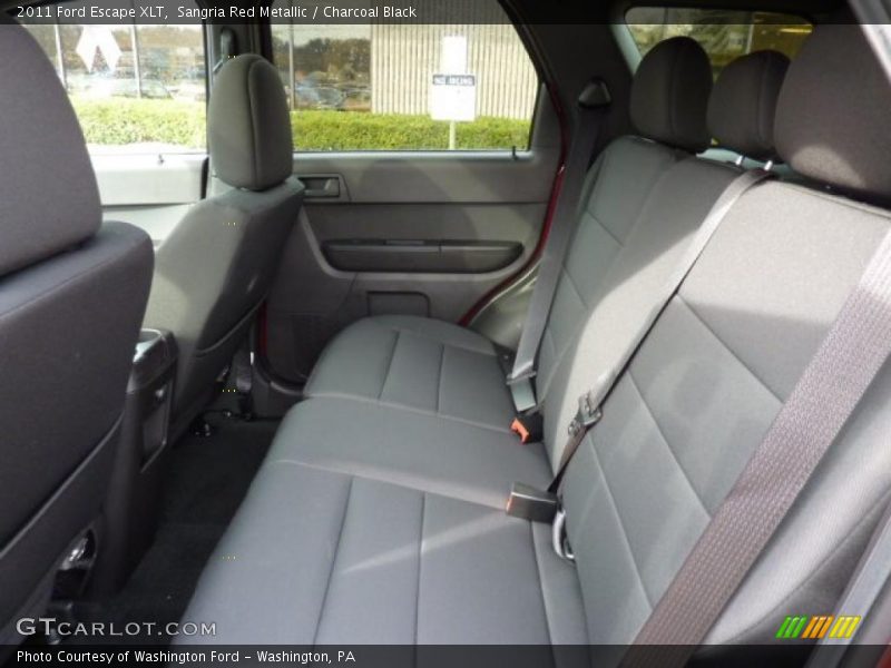 Sangria Red Metallic / Charcoal Black 2011 Ford Escape XLT