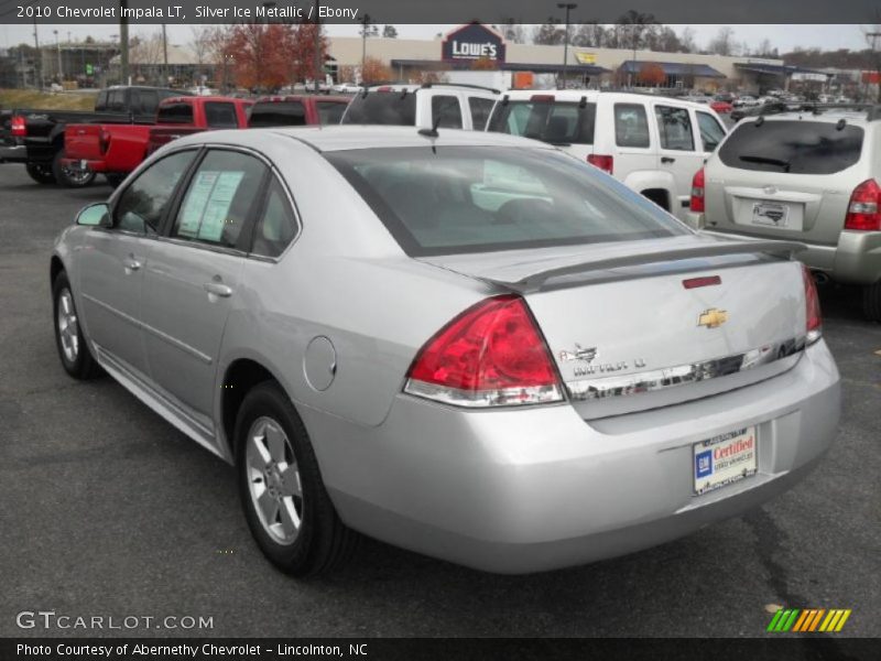 Silver Ice Metallic / Ebony 2010 Chevrolet Impala LT