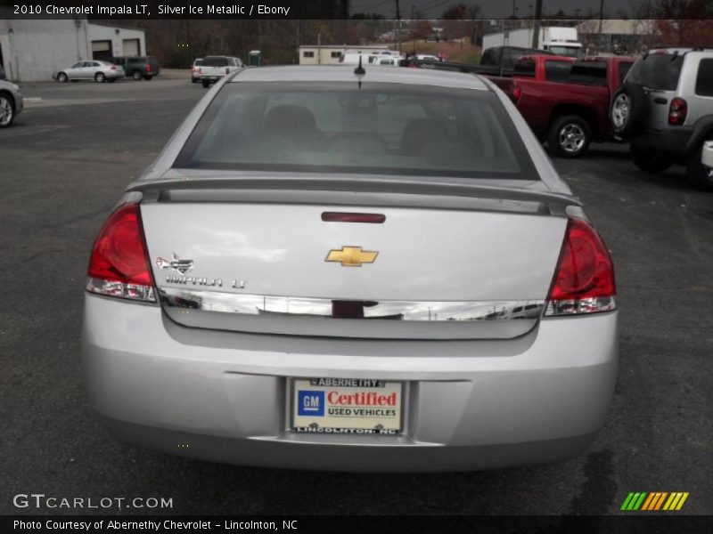 Silver Ice Metallic / Ebony 2010 Chevrolet Impala LT